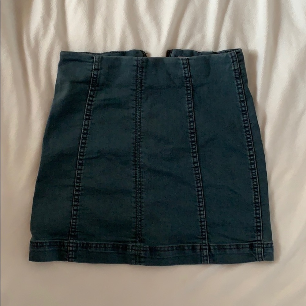denim skirt